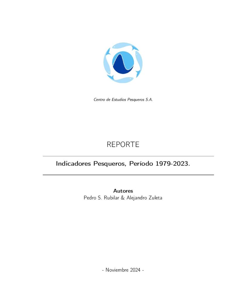 Indicadores Pesqueros